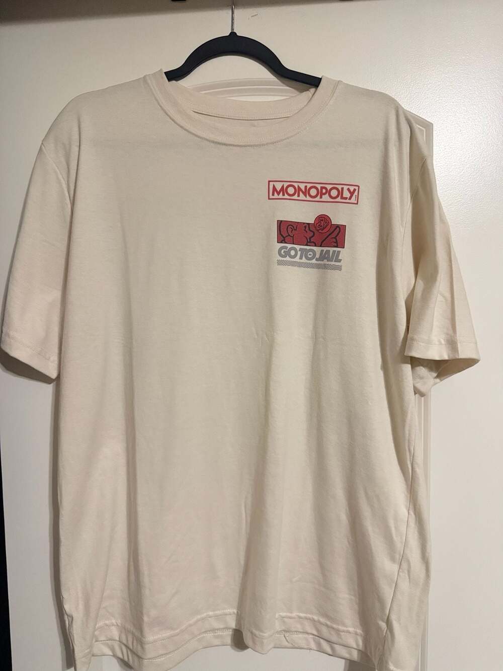 Monopoly 'Get Out of Jail Free' Graphic T-Shirt